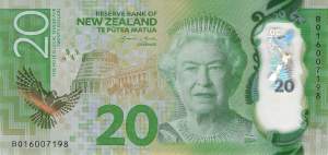 20 Dollar 2016 p.193a vf+